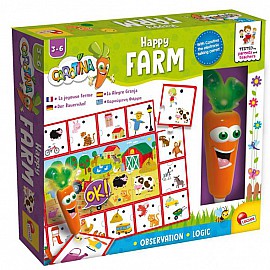 Образователна игра Lisciani CAROTINA Веселата ферма с магическа писалка