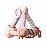 Образователна играчка Babyono Tiny Yoga пирамида розова 898/01