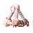 Образователна играчка Babyono Tiny Yoga пирамида розова 898/01