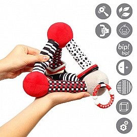 Образователна играчка Babyono Tiny Yoga Triangle C-More 783