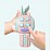 Образователна играчка Raya Toys Ключ със звукови ефекти Розов