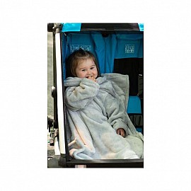 Одеяло с ръкави Baby Matex Kangoo Mini 70x90 cm 0363, 01 Бял