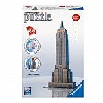 Пъзел 3D Ravensburger Емпайър Стейт Билдинг 216 ч.