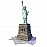 Пъзел 3D Ravensburger Статуята на Свободата 108 ч.