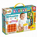 Пъзел в кутия Lisciani CAROTINA BABY 3D ферма 79957