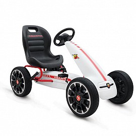 Картинг Abarth 500 Assetto corse Бял