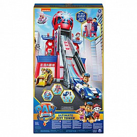 Писта Spin Master Paw Patrol Movie Ultimate City Tower със светлини и звуци 91 см