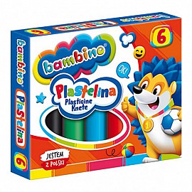 Пластилин Majewski Bambino 6 цвята