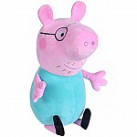 Плюшена играчка Simba Peppa Pig Таткото на Пепа 37 см