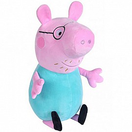Плюшена играчка Simba Peppa Pig Таткото на Пепа 37 см