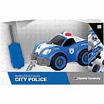 Полицейска кола Raya Toys за сглобяване City Police
