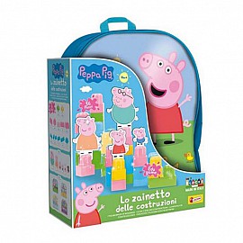 Конструктор Lisciani в раница PEPPA PIG 36ч.