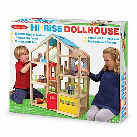 Дървена къща с обзавеждане Melissa and Doug 12462