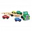 Дървен автовоз с коли Melissa and Doug 14096