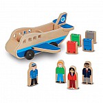 Дървен самолет с хора Melissa and Doug 19394