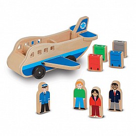 Дървен самолет с хора Melissa and Doug 19394