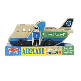 Дървен самолет с хора Melissa and Doug 19394