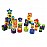Низанка с дървени фигурки и цифри Melissa and Doug 13775