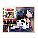 Дървени животни ферма с връзки Melissa and Doug 13781