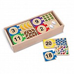 Дървен пъзел Melissa and Doug Числа 12542
