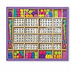 Дървени бижута с букви Melissa and Doug 13774