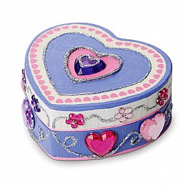 Декорирай своята кутия Melissa and Doug Сърце 18850