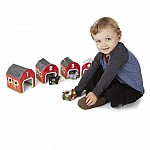 Дървени къщички с животни за ориентация Melissa and Doug 12434