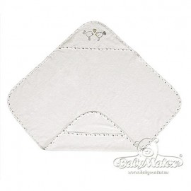 Хавлия с качулка Baby Matex Maxi Plus Birds 0216 02, Екрю
