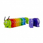 Дървена гъсеница с числа Melissa and Doug 19274