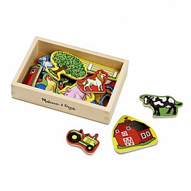 Дървена ферма магнити Melissa and Doug 19279