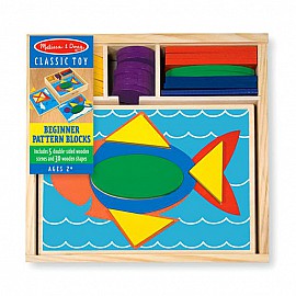 Дървени шаблони за редене в кутия Melissa and Doug 10528