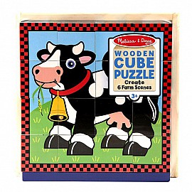 Дървени кубчета Melissa and Doug Фермата 10775