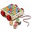 Дървено ремарке с кубчета Melissa and Doug ABC 11169