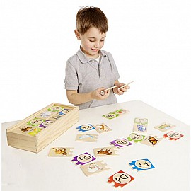 Самокоригираща обучителна Азбука Melissa and Doug 12541