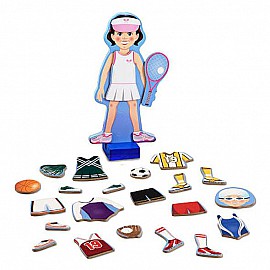 Джулия с магнитни дрехи Melissa and Doug 15164