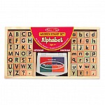 Дървени печати Melissa and Doug Азбука 13557