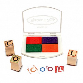 Дървени печати Melissa and Doug Азбука 13557
