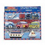 Дървен пъзел Melissa and Doug Превозни средства 13725