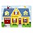 Дървен пъзел Melissa and Doug Къща със звуци 10734