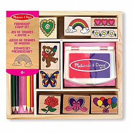 Дървени печати Melissa and Doug Приятелство 11632