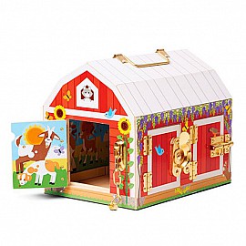 Хамбар със закопчалки и животни Melissa and Doug 12564
