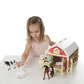 Хамбар със закопчалки и животни Melissa and Doug 12564