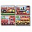 Дървен пъзел Melissa and Doug 4 в 1 Превозни средства 13794