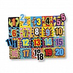Дървен пъзел Melissa and Doug Учим големи числа 13832