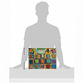 Дървен пъзел Melissa and Doug Учим големи числа 13832
