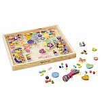 Комплект Melissa and Doug Букет от дървени мъниста 14169