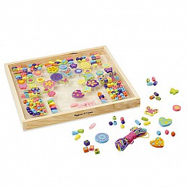 Комплект Melissa and Doug Букет от дървени мъниста 14169