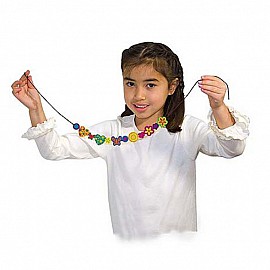 Комплект Melissa and Doug Букет от дървени мъниста 14169