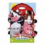 Петрушки за куклен театър Melissa and Doug Приятели от фермата 4 броя 19080