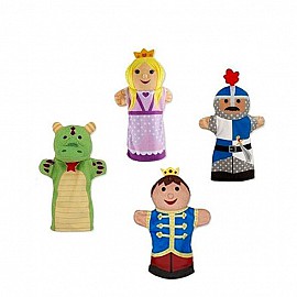 Петрушки за куклен театър Melissa and Doug Приятели от двореца 4 броя 19082